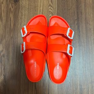 Orange Birkenstock